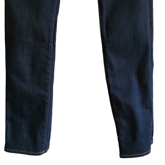 J BRAND The Cigarette Leg Ink Dark Wash Stretch Denim Jeans‎ Women's 27 TALL - Picture 7 of 14